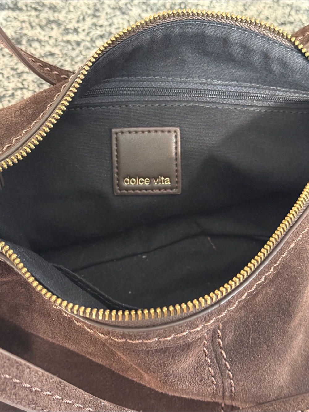 Dolce Vita Suede Bag - Picture 7 of 7
